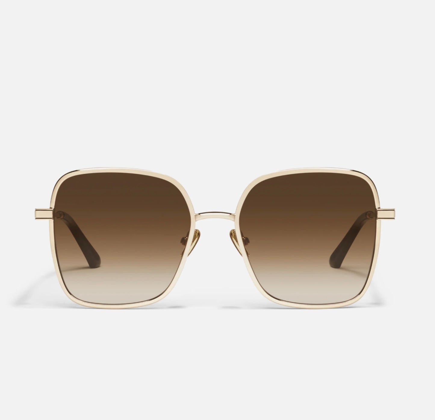 Quay Australia 5th Ave Gold Sunglasses