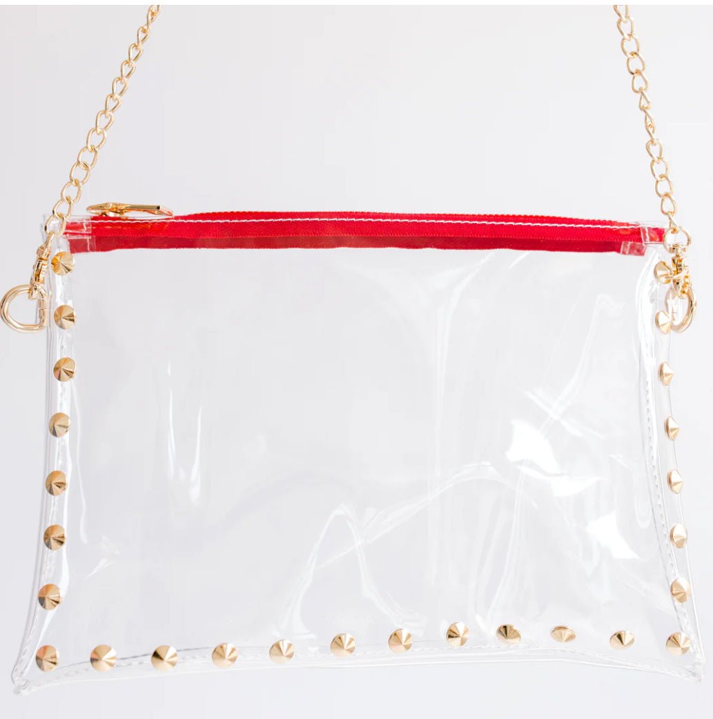 Clearly Handbag Parker in Red