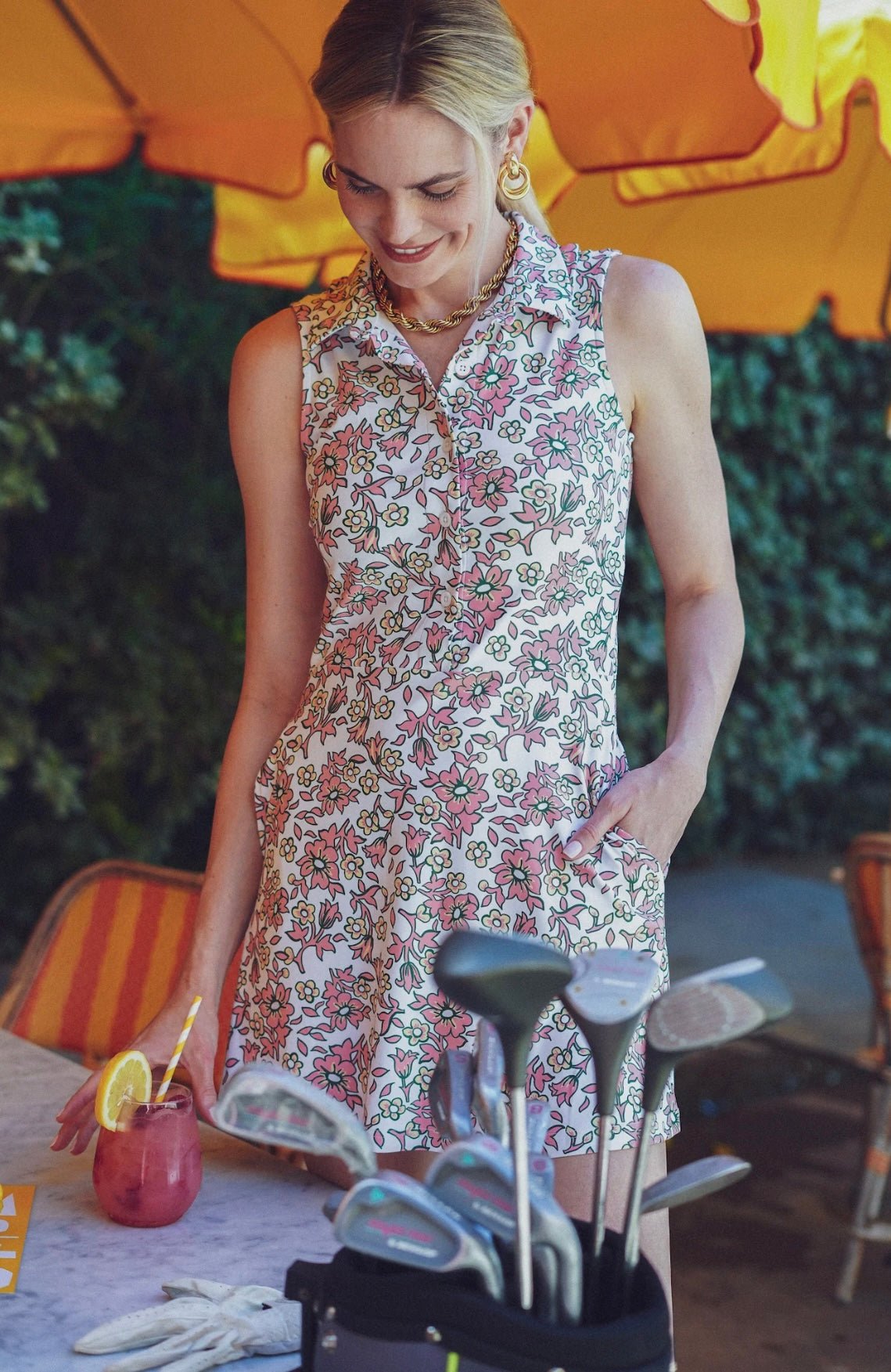 Smith & Quinn Hedy 2.0 Sleeveless Polo Dress