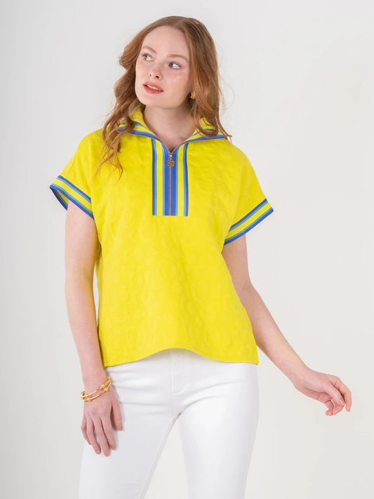 Emily McCarthy Poppy Pullover - Key Lime