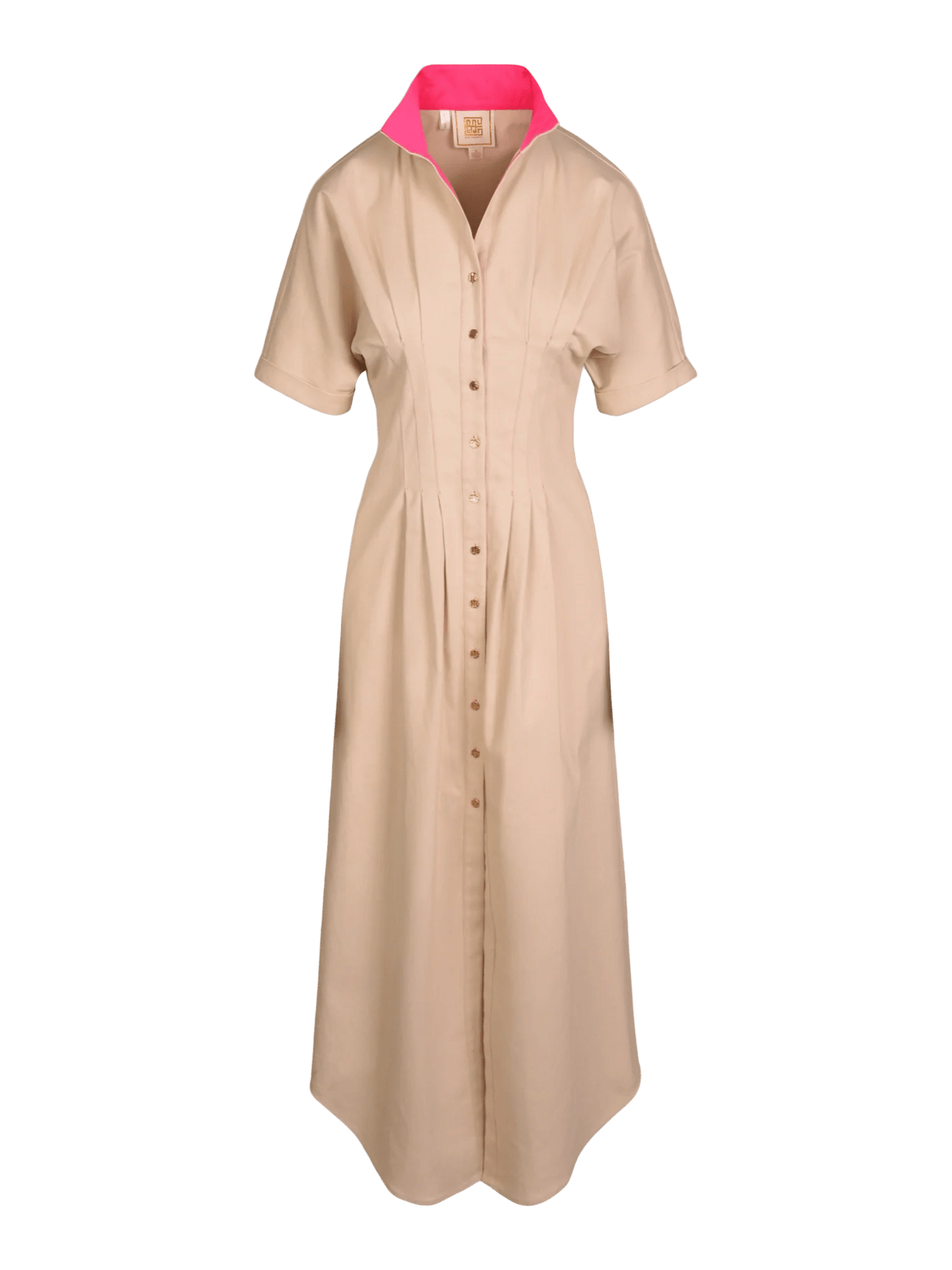 Emily McCarthy Georgia Dress - Sandshell