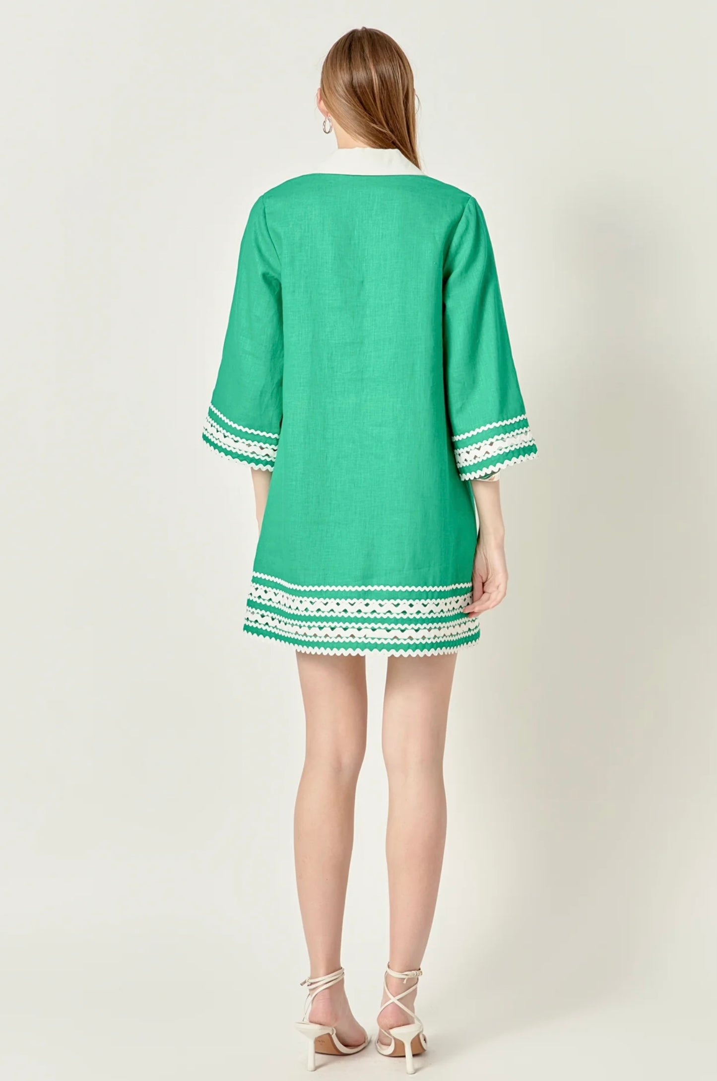 English Factory Ric Rac Dress
