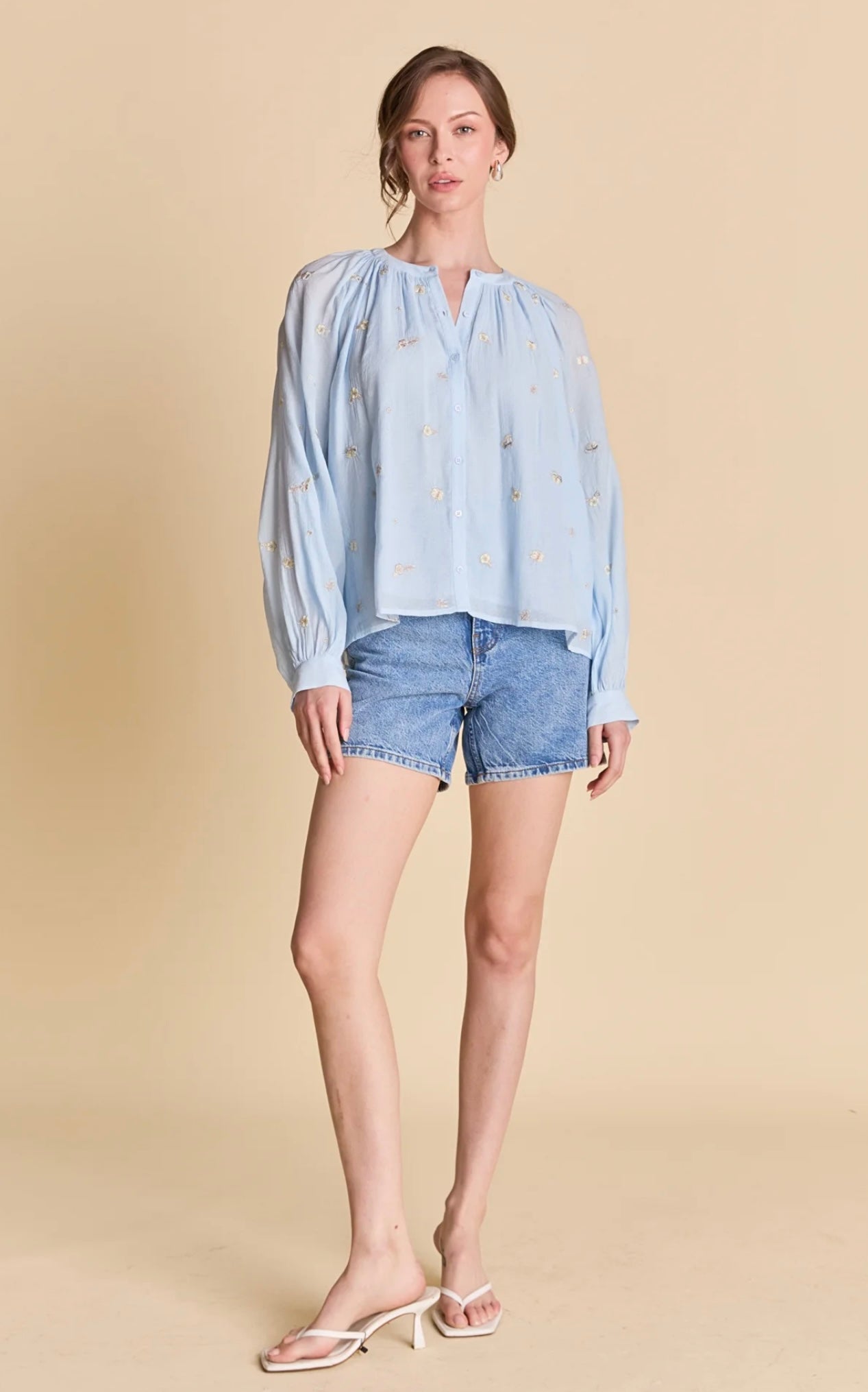 English Factory Embroidered Blouse
