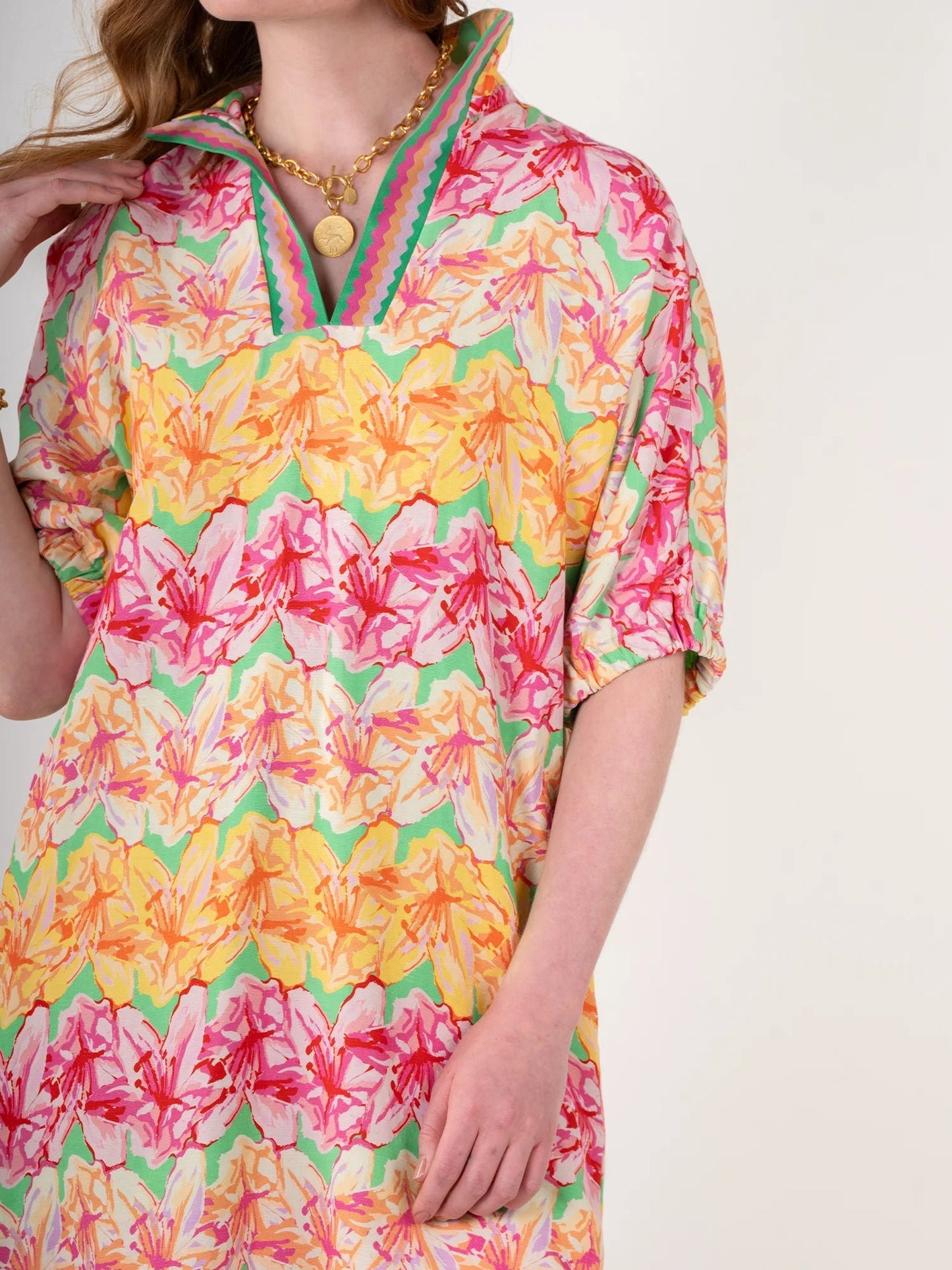 Emily McCarthy Azalea Poppy Dress