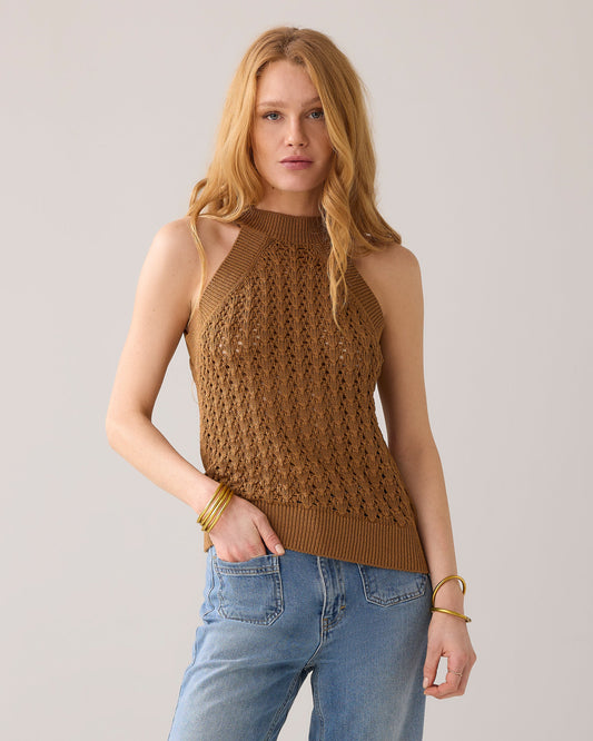 Summum Knit Halter Top
