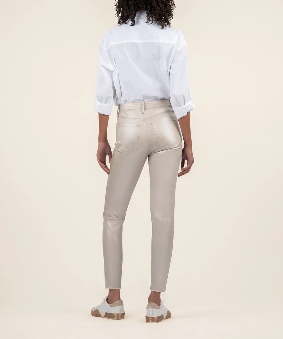 KUT Charlize Rose Gold Jeans