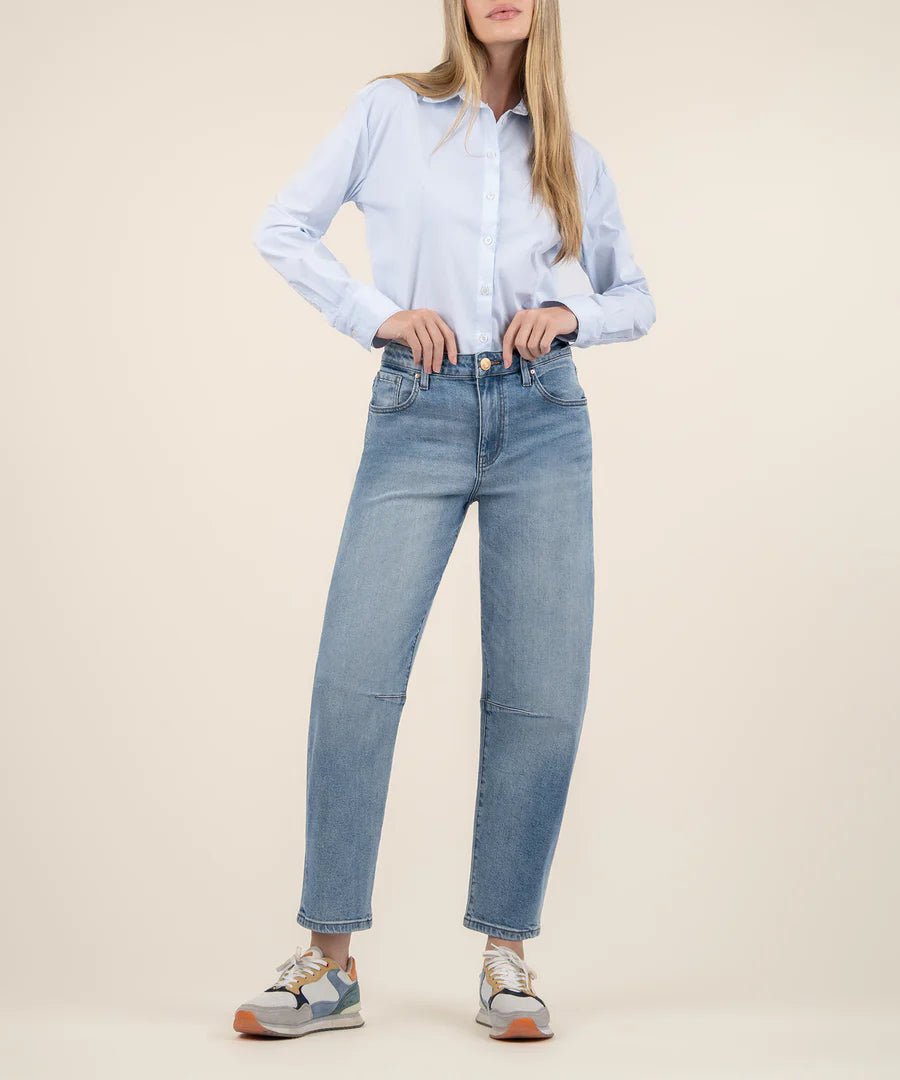 KUT Ashley Decency Slouchy Barrel Jean