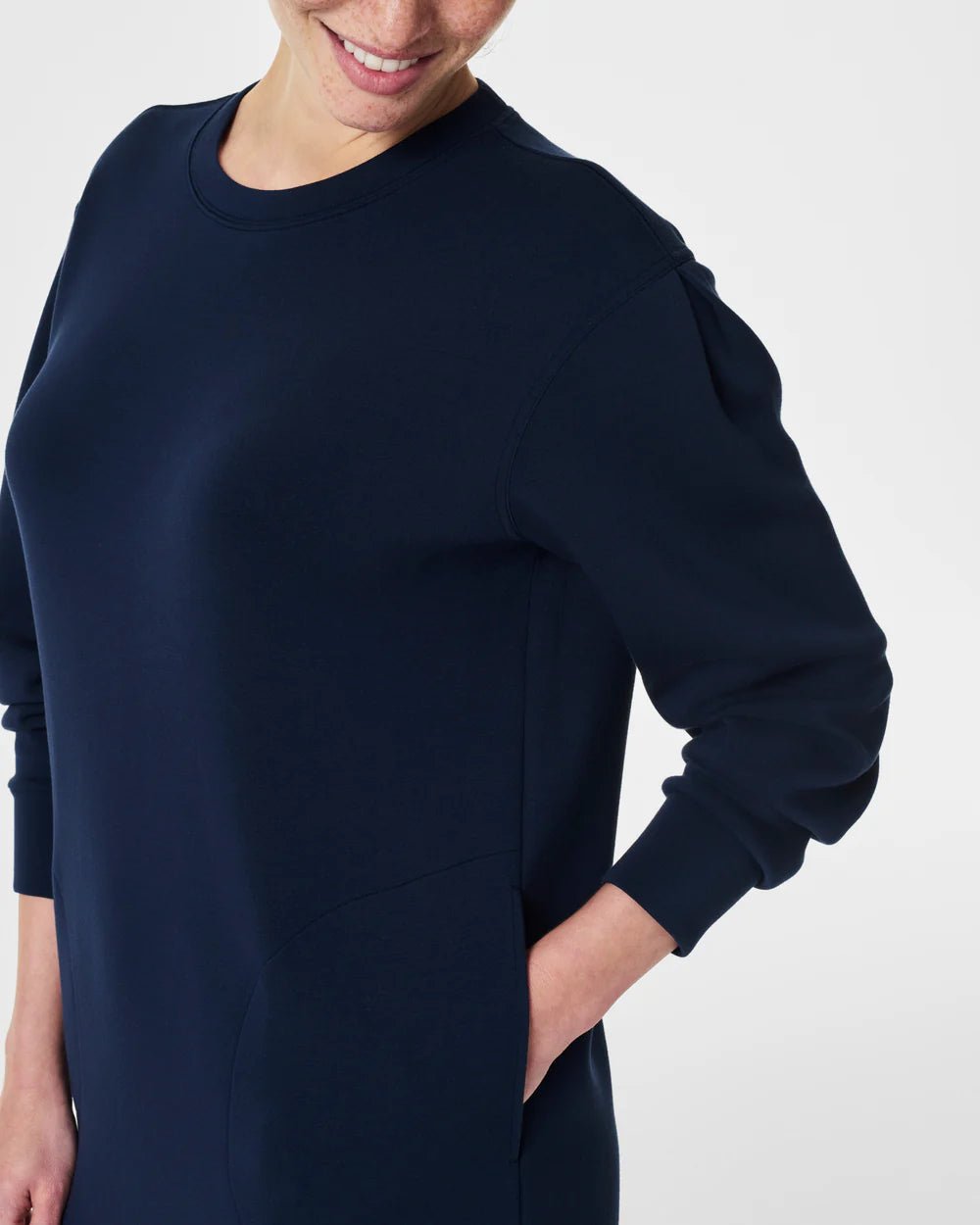 Spanx AirEssentials Crew Neck Dress Navy