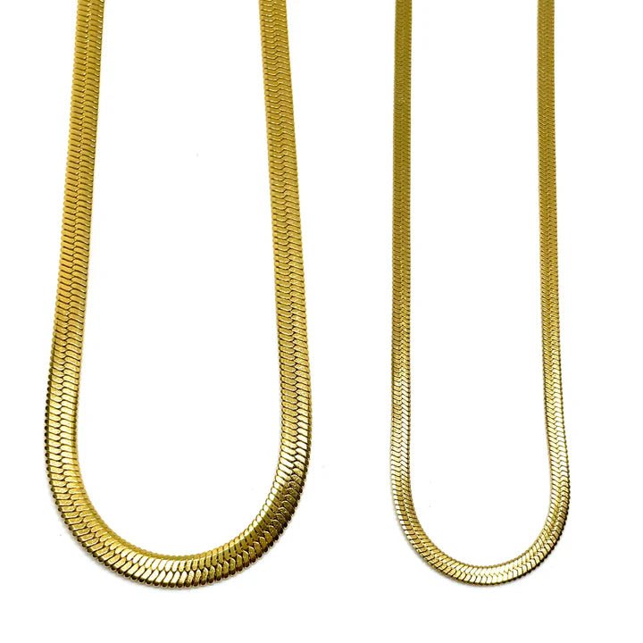 Nikki Smith Herringbone Necklace 5MM