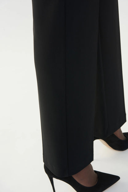 Joseph Ribkoff Classic Wide Leg Pant Core Black 153088NOS