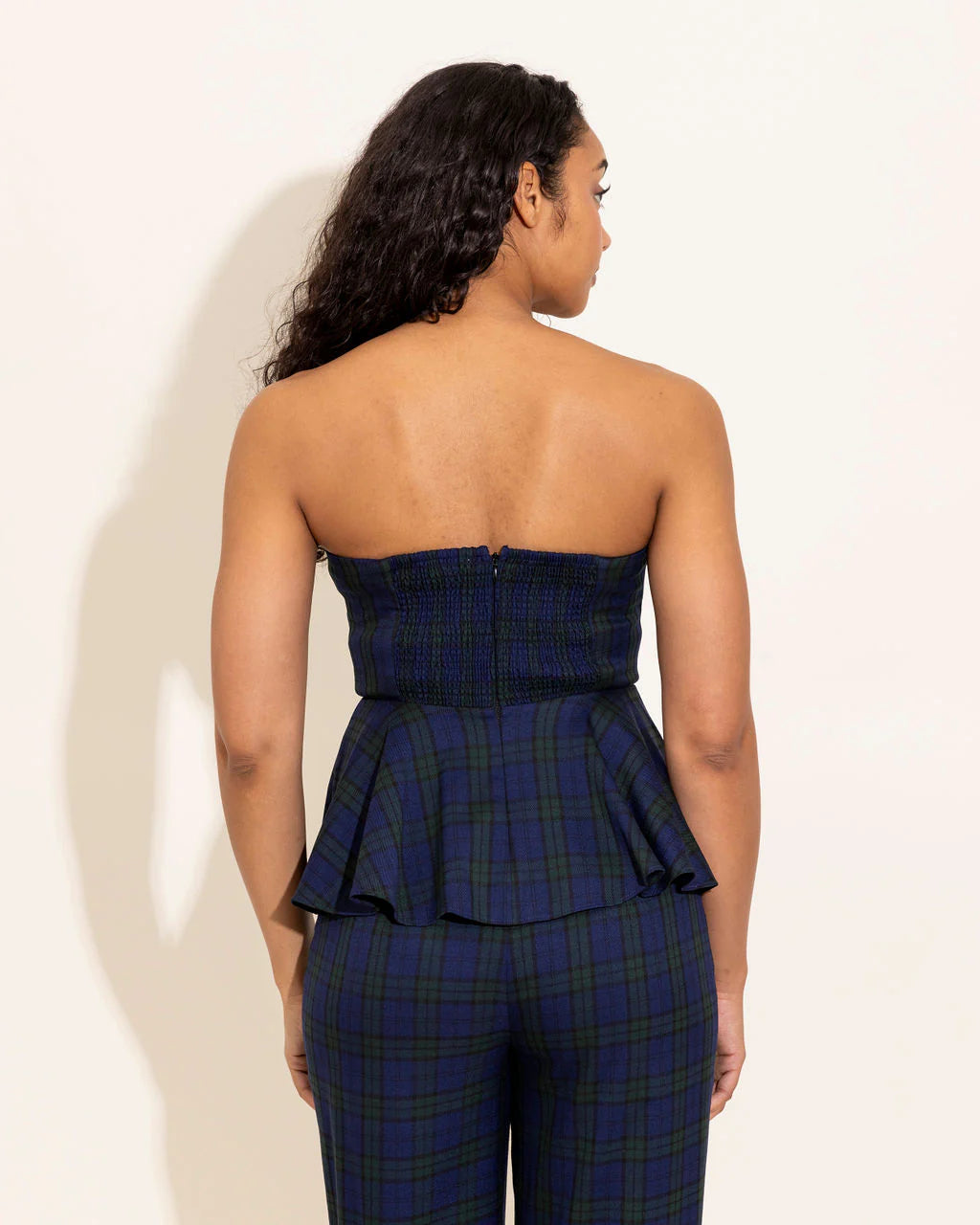 Alden Adair Melissa Top in Tartan