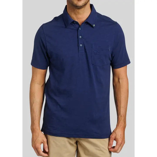 William Murray Navy Pocket Polo