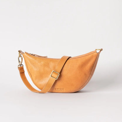 O My Bag Leo in Wild Oak Leather Crossbody Bag