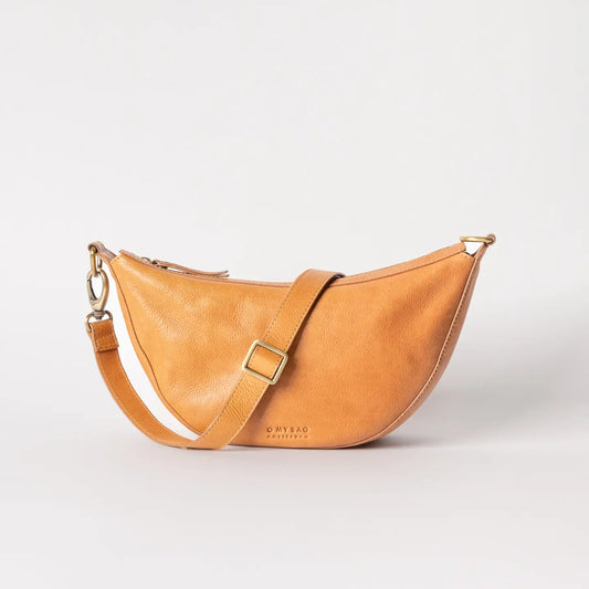 O My Bag Leo in Wild Oak Leather Crossbody Bag