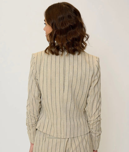 Central Park West Rose Dickey Blazer Jacket