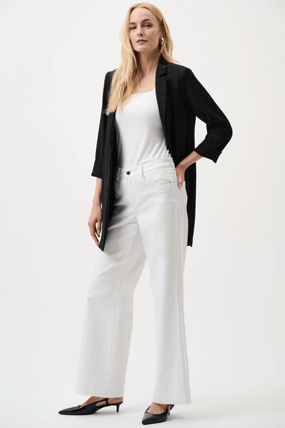 Joseph Ribkoff Goldie Classic Wide-Leg Stretch Jeans 261989