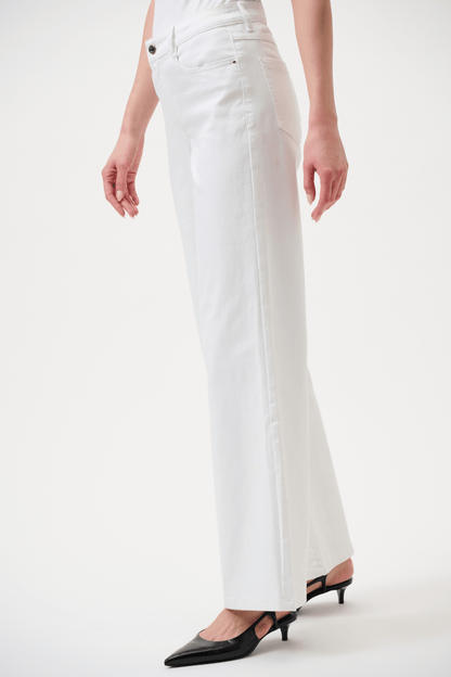 Joseph Ribkoff Goldie Classic Wide-Leg Stretch Jeans 261989