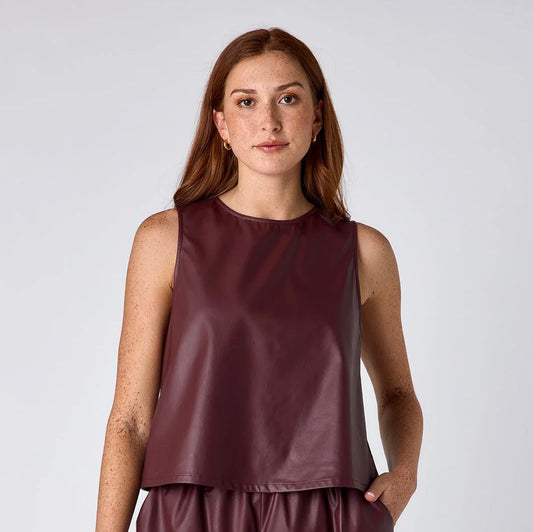 Crosby Alma Tank in Fig