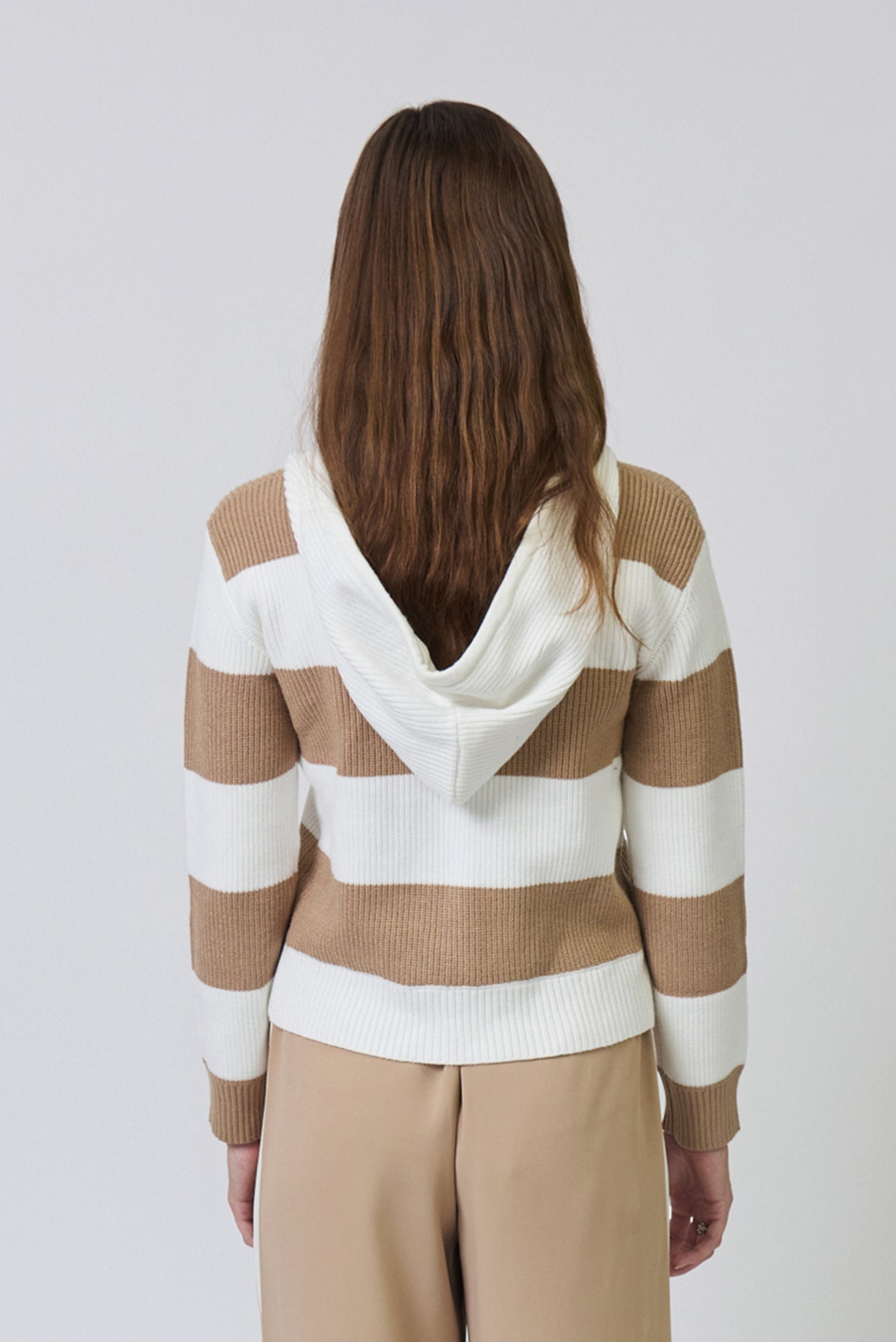 CPW Chloe Hooded Rugby Cardigan