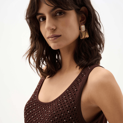 Joseph Ribkoff Embellished Knit Camisole 262957