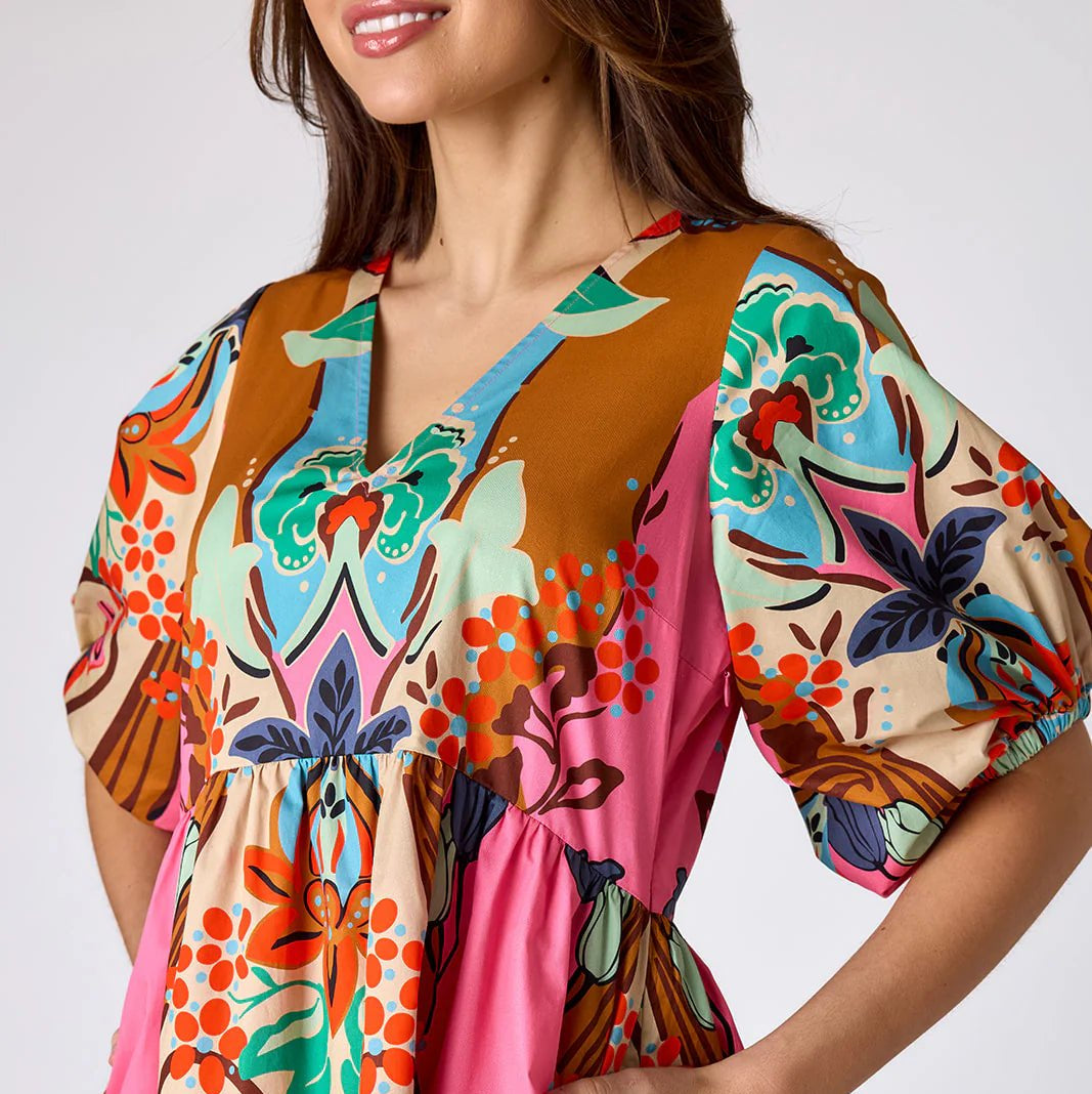 Crosby Gigi Dress in Art Noveau