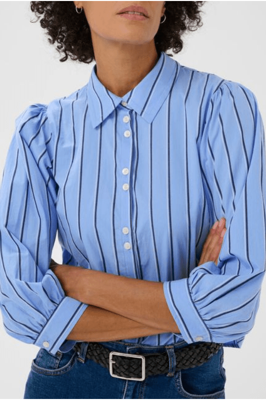 Part Two Anais Striped Blouse
