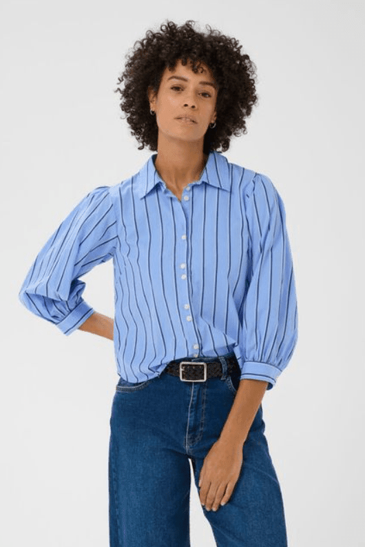 Part Two Anais Striped Blouse