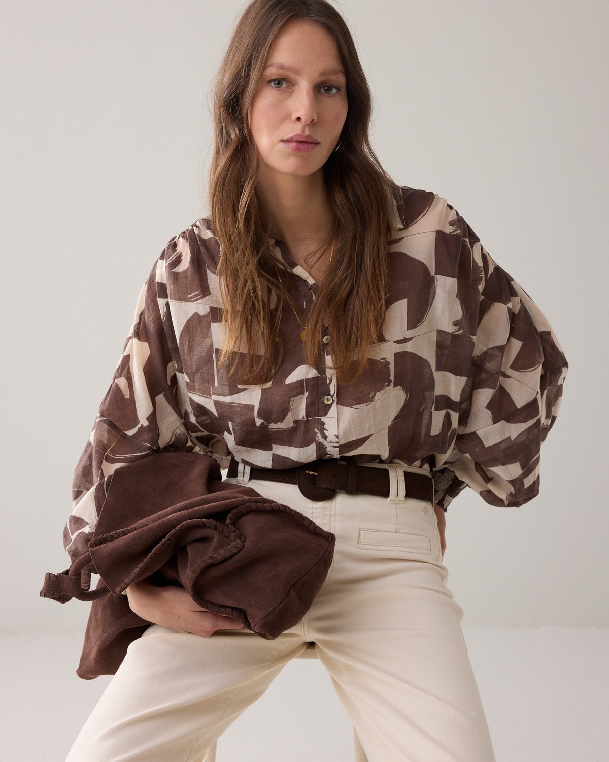 Summum Suede Sac Bag