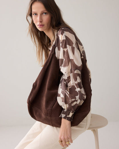 Summum Suede Sac Bag