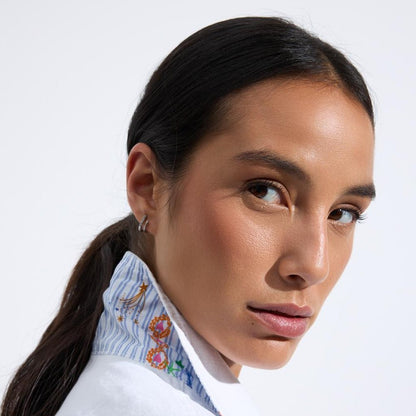 Bariloche Coralia White Denim Jacket