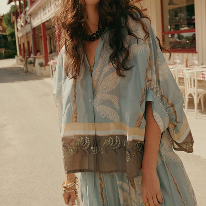 Summum Palmtree Blouse