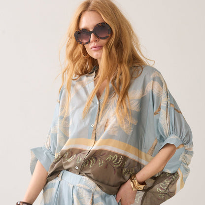 Summum Palmtree Blouse