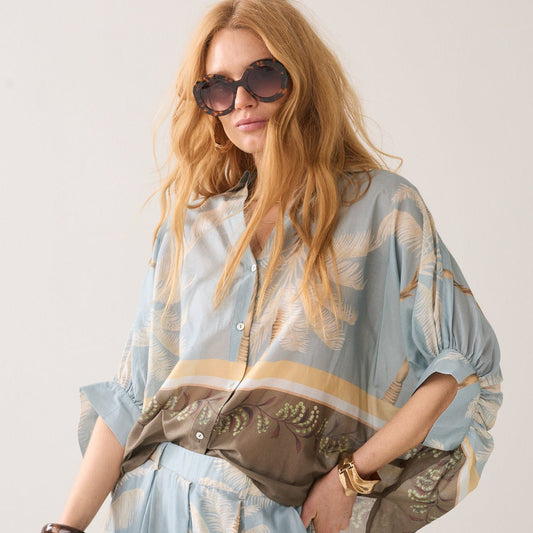 Summum Palmtree Blouse