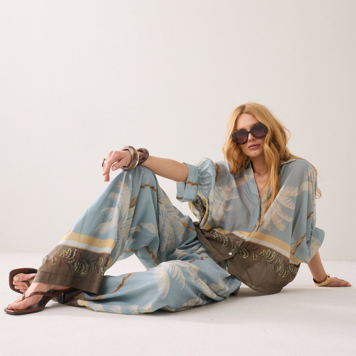 Summum Palmtree Blouse