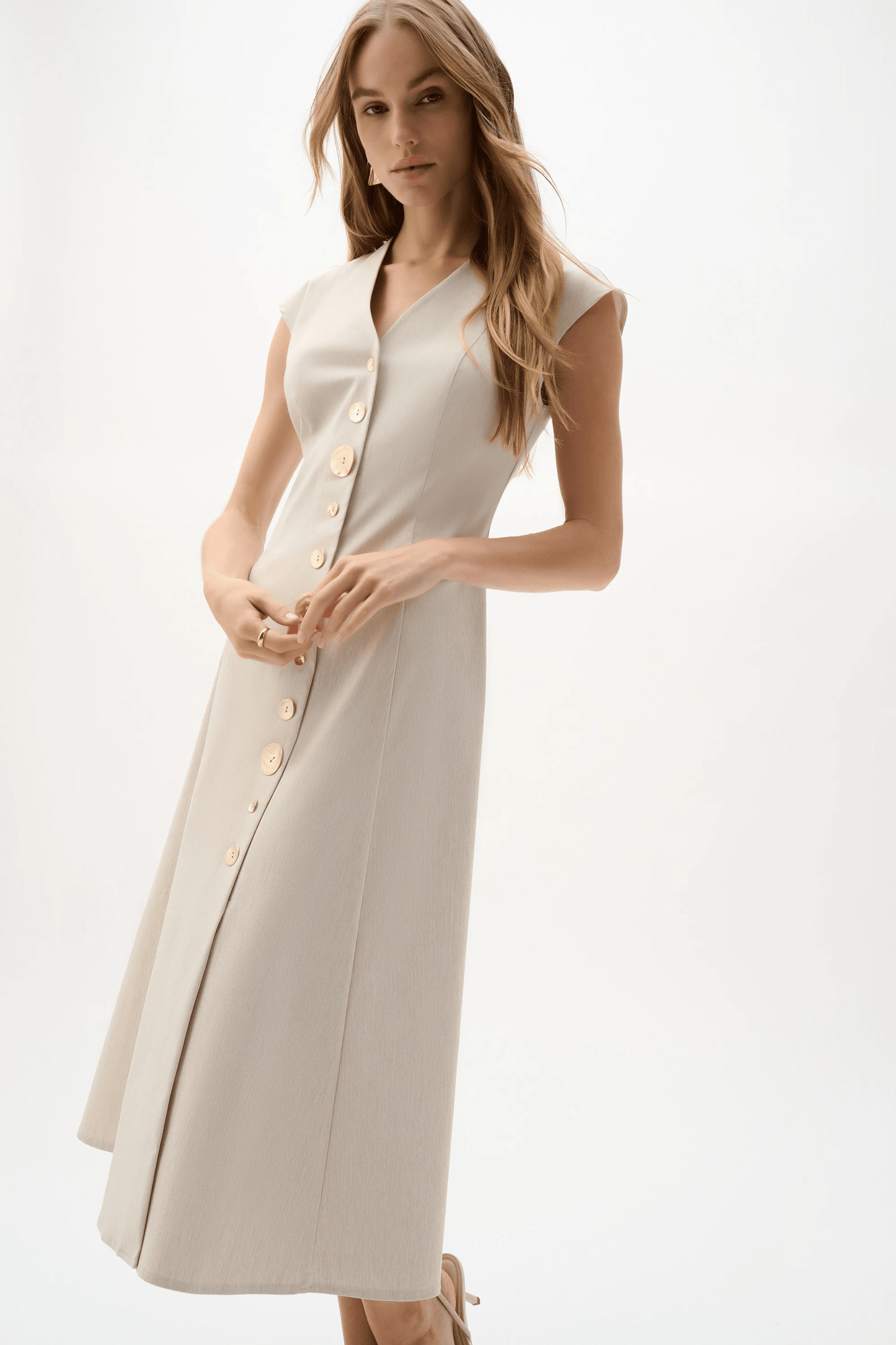 JR Melange Millennium Fit and Flare Dress 262129