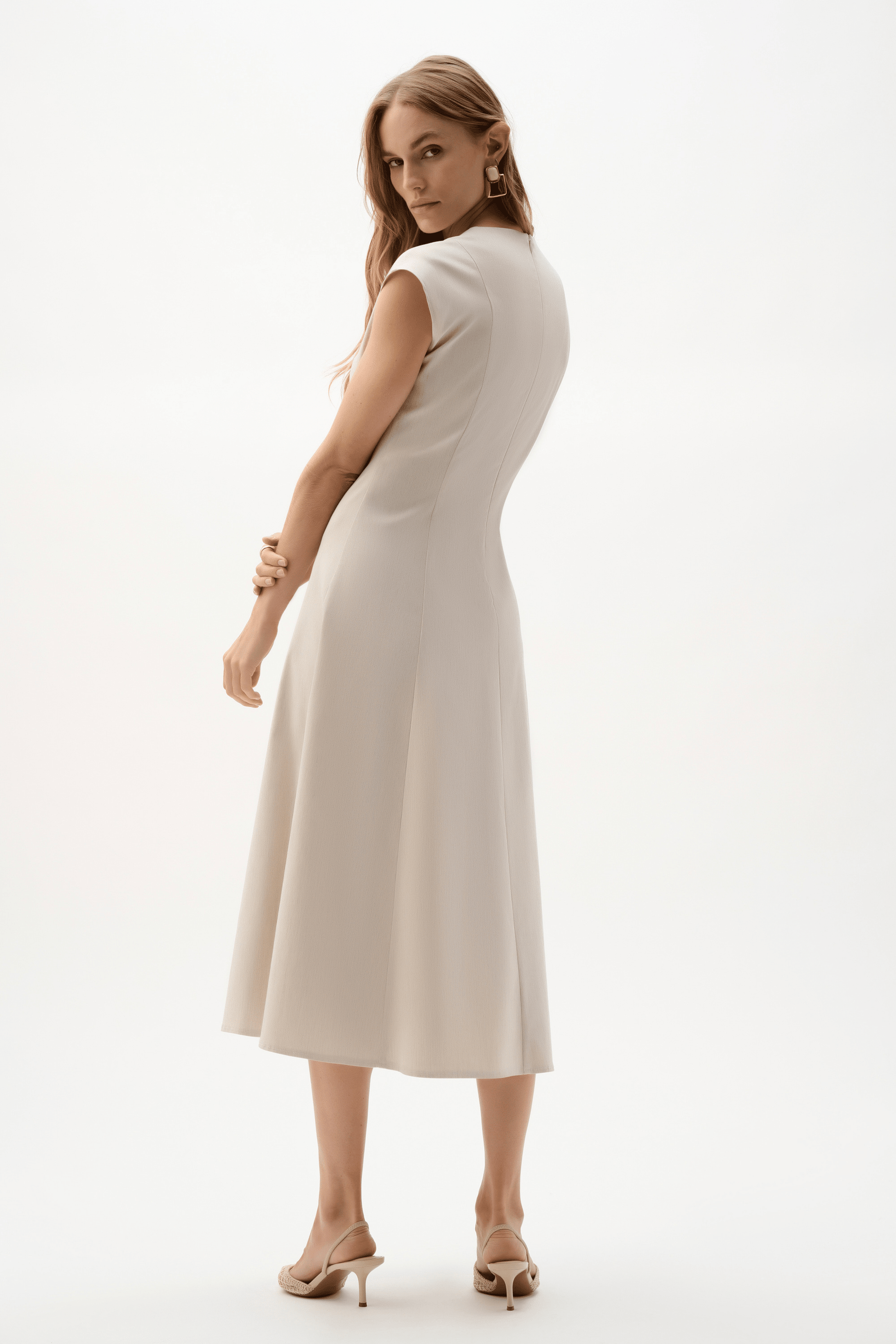 JR Melange Millennium Fit and Flare Dress 262129