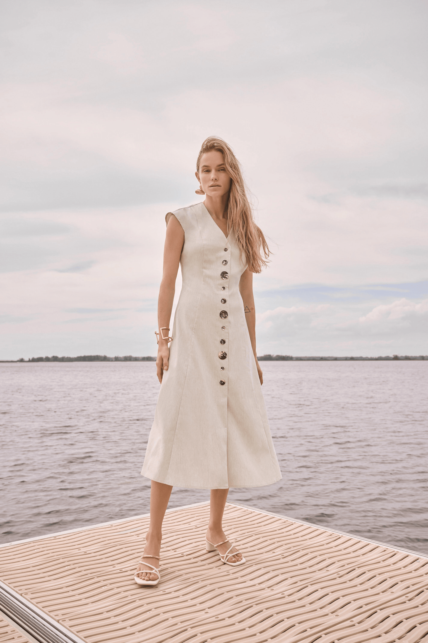 JR Melange Millennium Fit and Flare Dress 262129