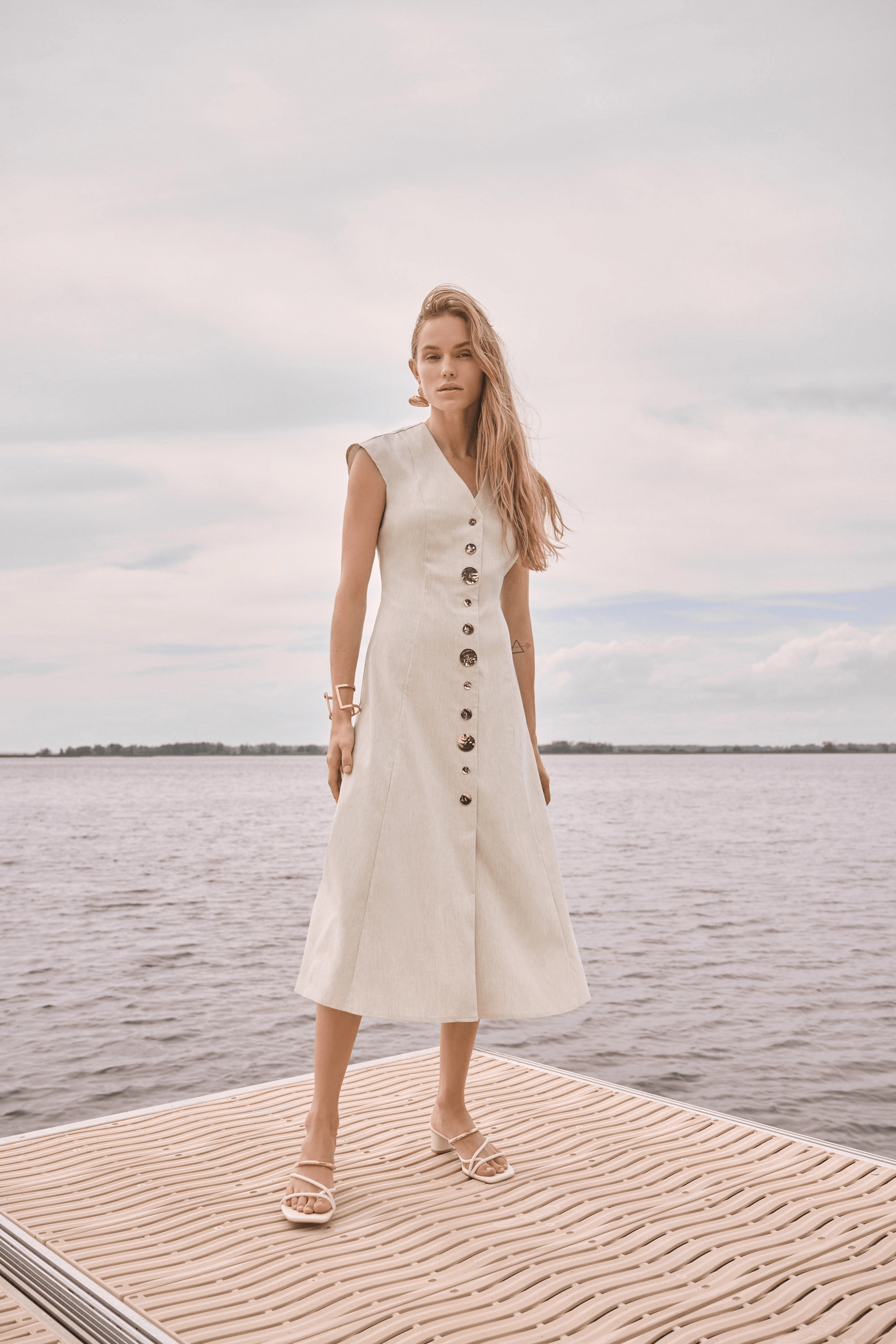 JR Melange Millennium Fit and Flare Dress 262129