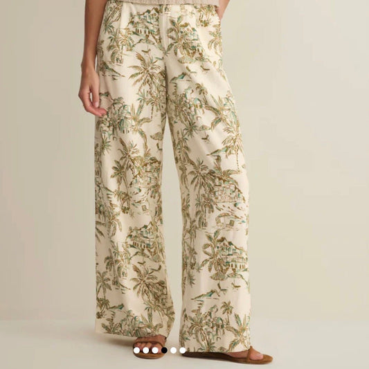 Z Supply Overlook Tiki Tide Linen Pant