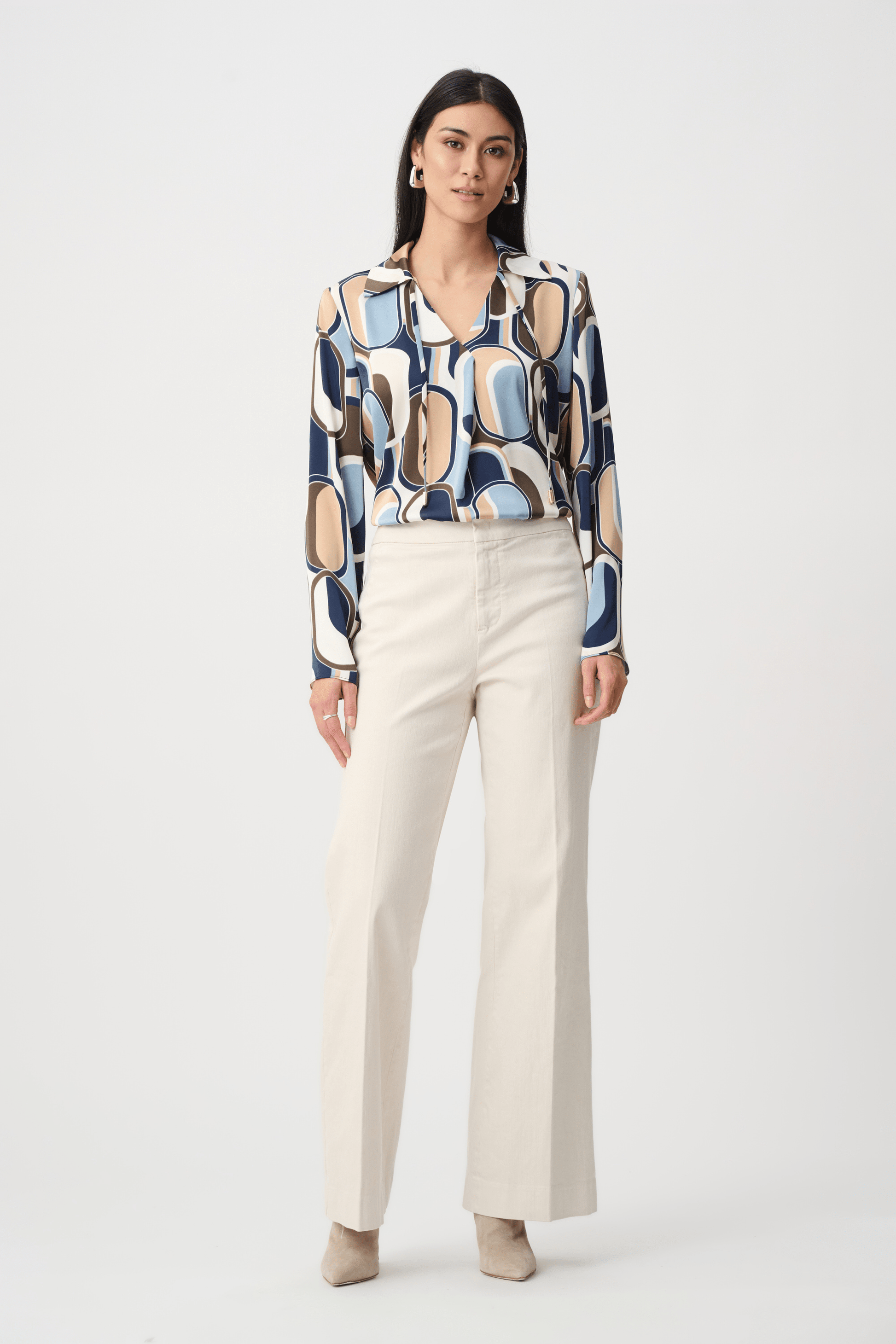 JR Chloe Stretch Denim High Rise Wide Leg Jeans 263902