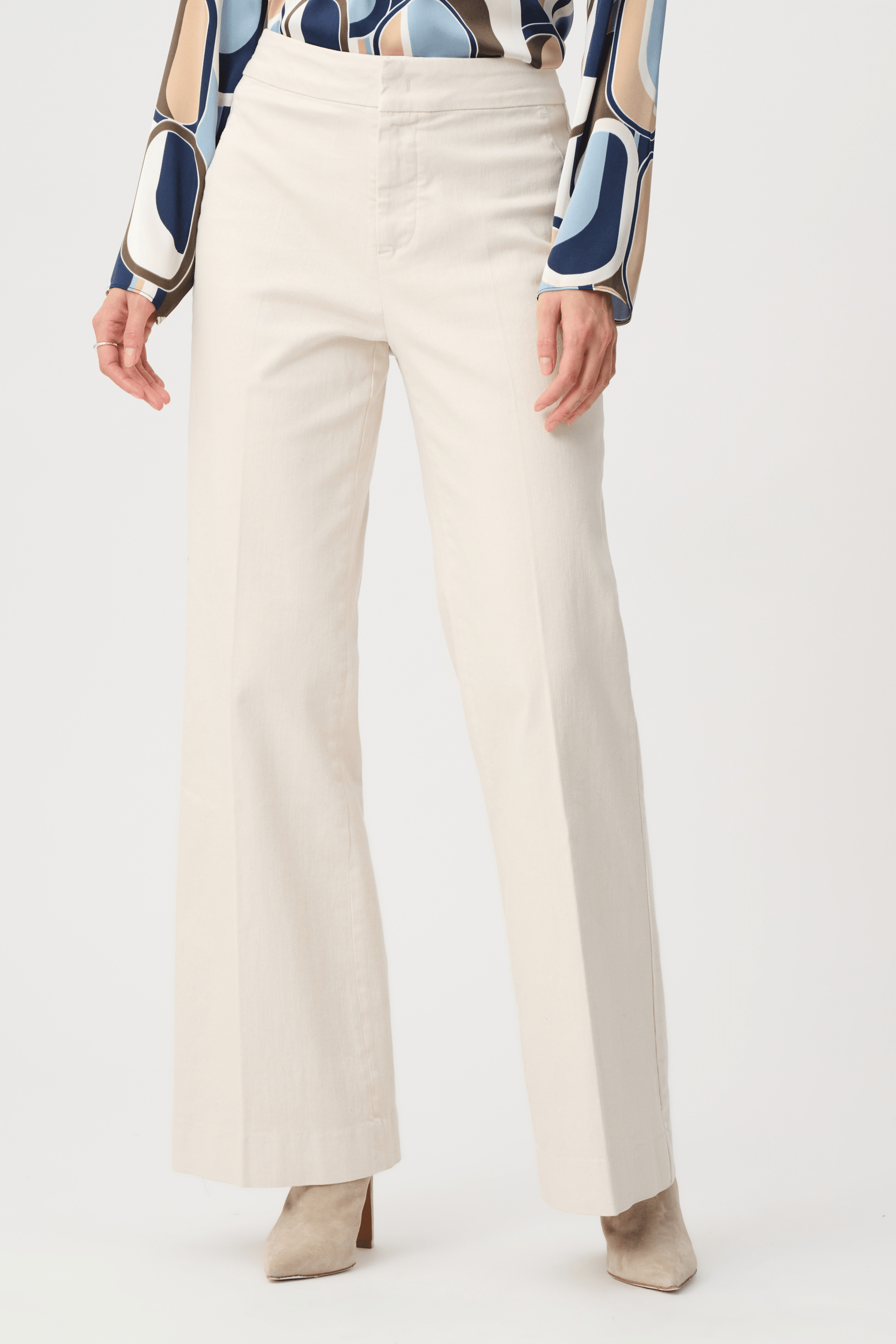 JR Chloe Stretch Denim High Rise Wide Leg Jeans 263902