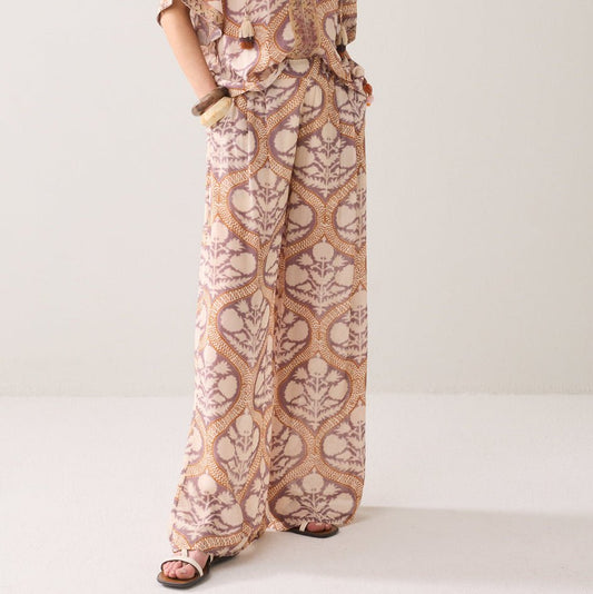 Summum Wide Art Deco Trousers