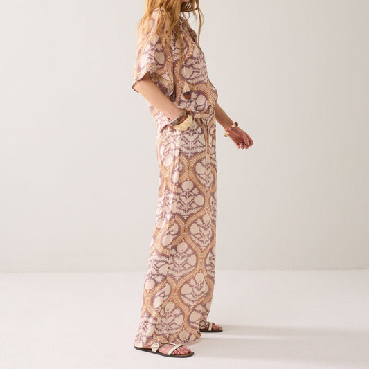 Summum Wide Art Deco Trousers
