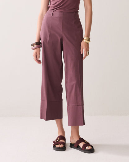 Summum 7/8 Length Trousers with Slit
