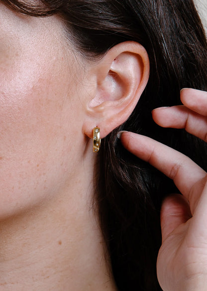 Vincent Regina Hoop Earring