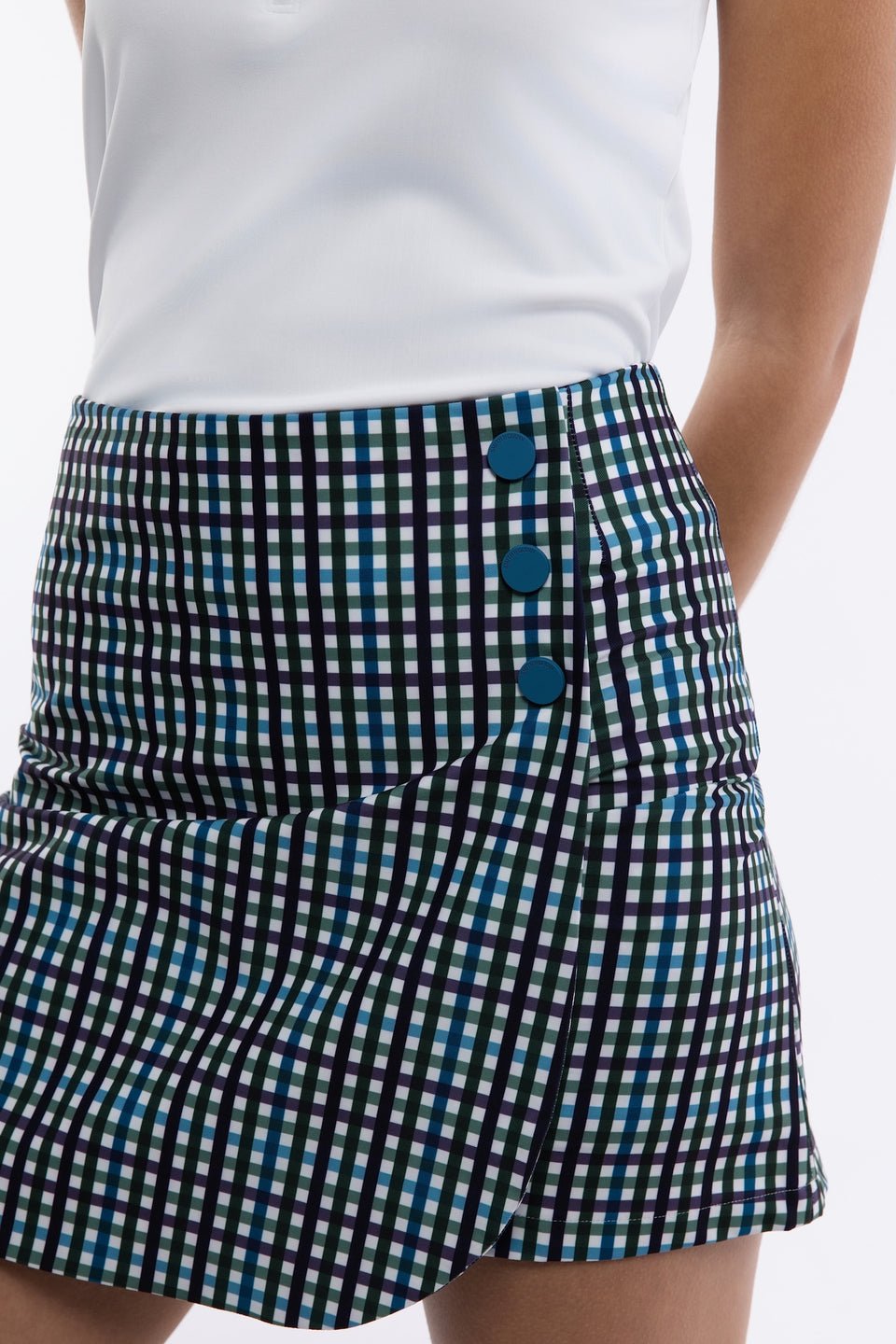 Smith & Quinn Lainie Skort in English Gingham
