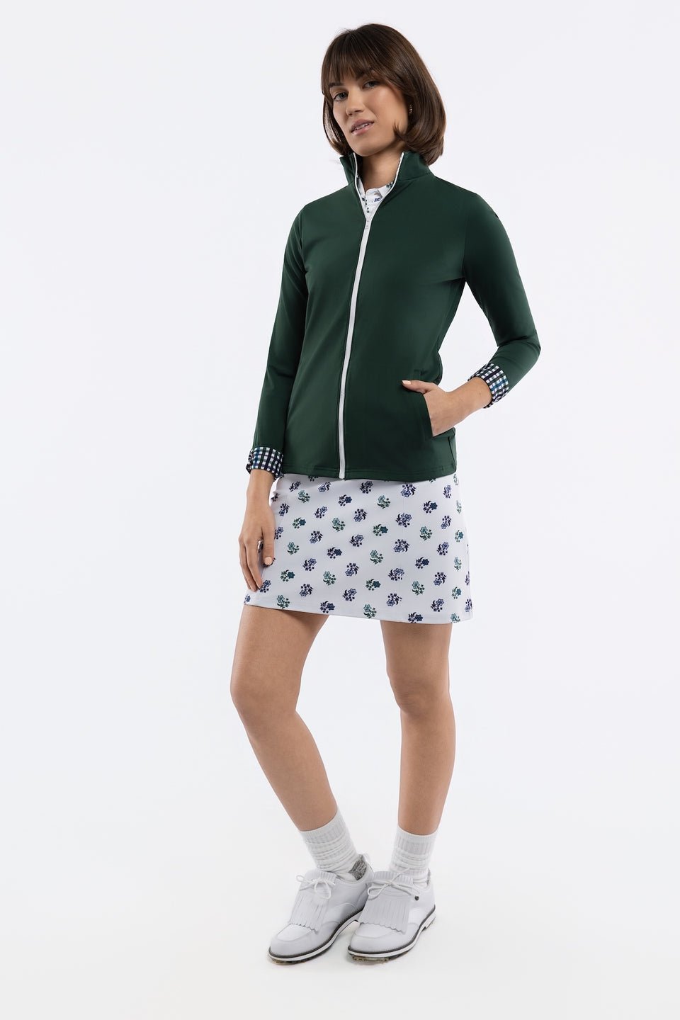 Smith & Quinn Blakely Full Zip in Rosemary
