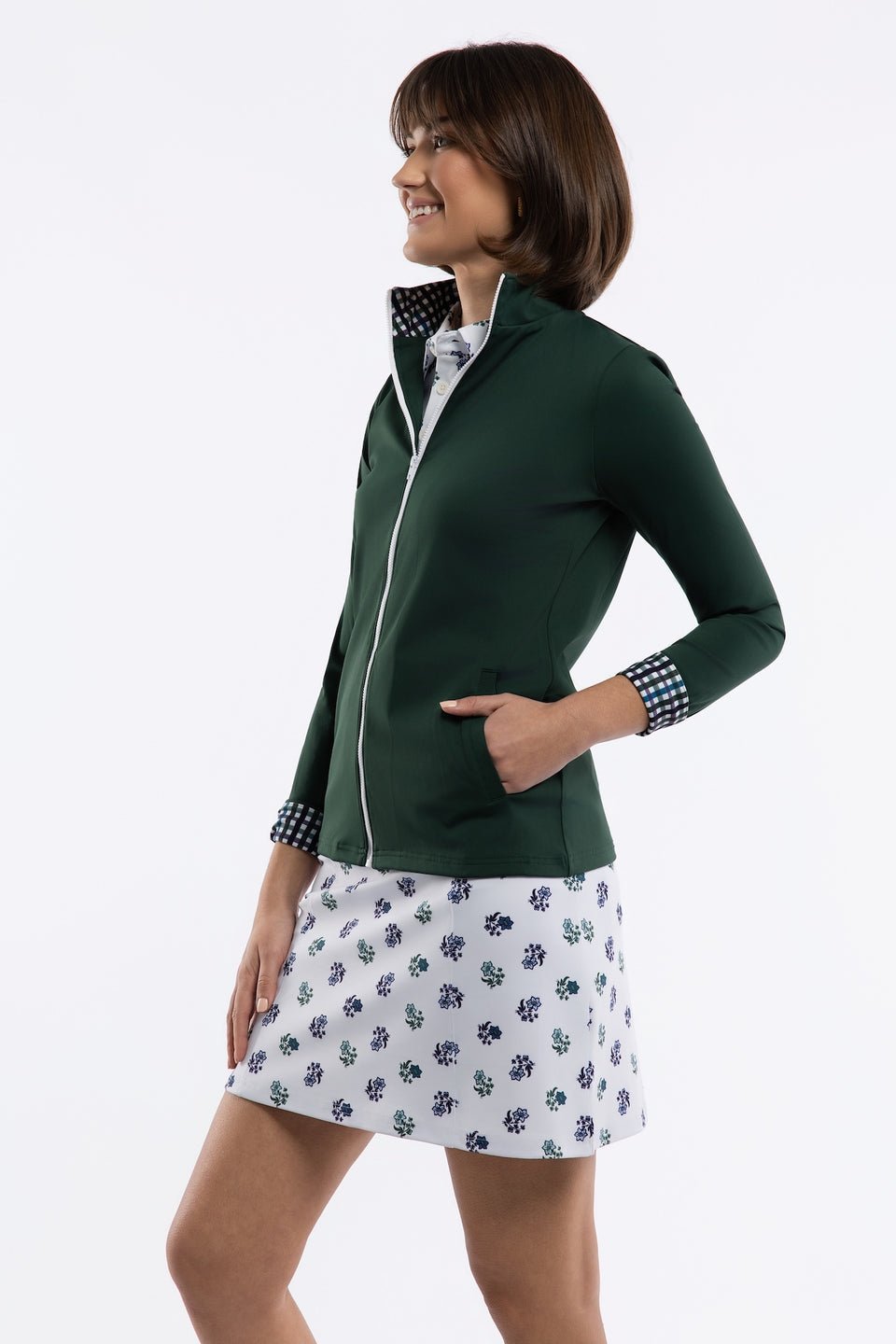 Smith & Quinn Blakely Full Zip in Rosemary