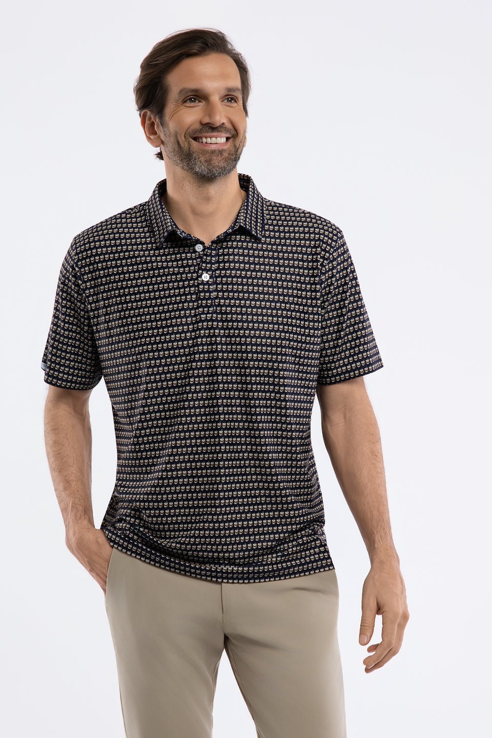 Smith & Quinn Harvey Polo in On the Rocks