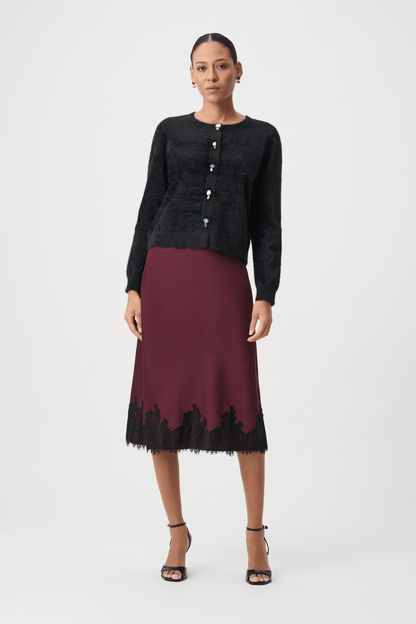 JR Bejeweled Crewneck Cardigan 264924 - AtelierCardigan WomenJoseph Ribkoff
